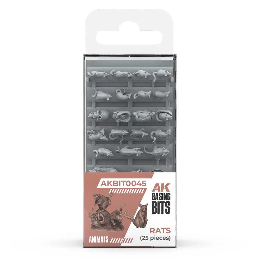 WarForge - RATS – AK BASING BITS - Warhammer