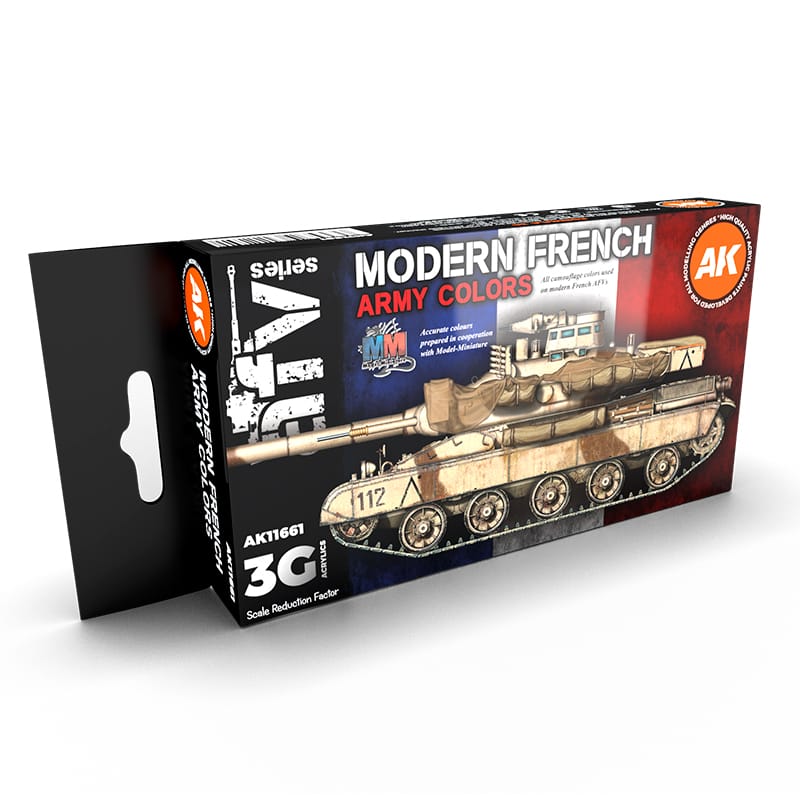 WarForge - MODERN FRENCH ARMY COLORS - Warhammer
