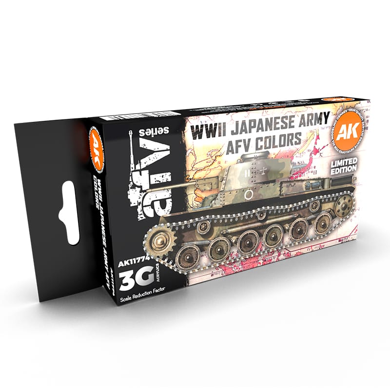WarForge - WWII JAPANESE ARMY AFV COLORS - Warhammer