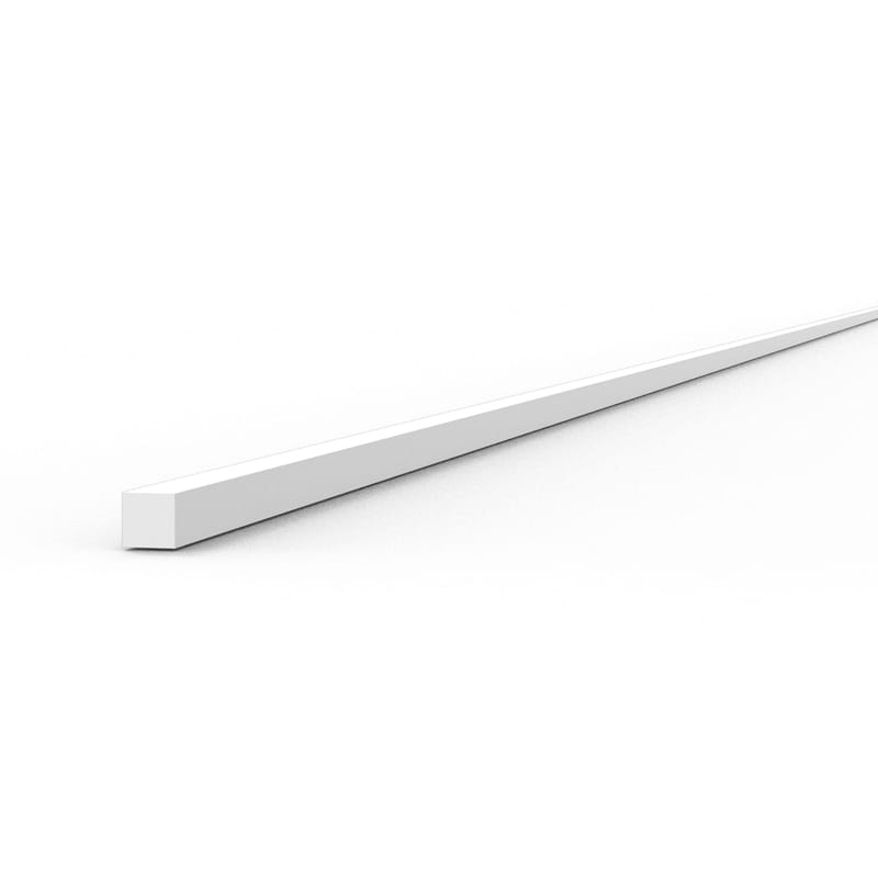 WarForge - Strips 0.50 x 0.50 x 350mm – STYRENE STRIP – (10 units) - Warhammer