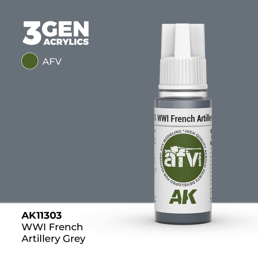 WarForge - WWI FRENCH ARTILLERY GREY – AFV - Warhammer