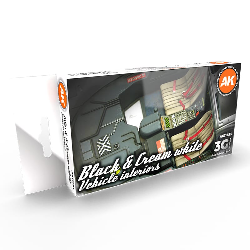 WarForge - BLACK & CREAM WHITE VEHICLE INTERIORS - Warhammer