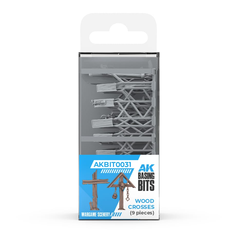 WarForge - WOOD CROSSES – AK BASING BITS - Warhammer