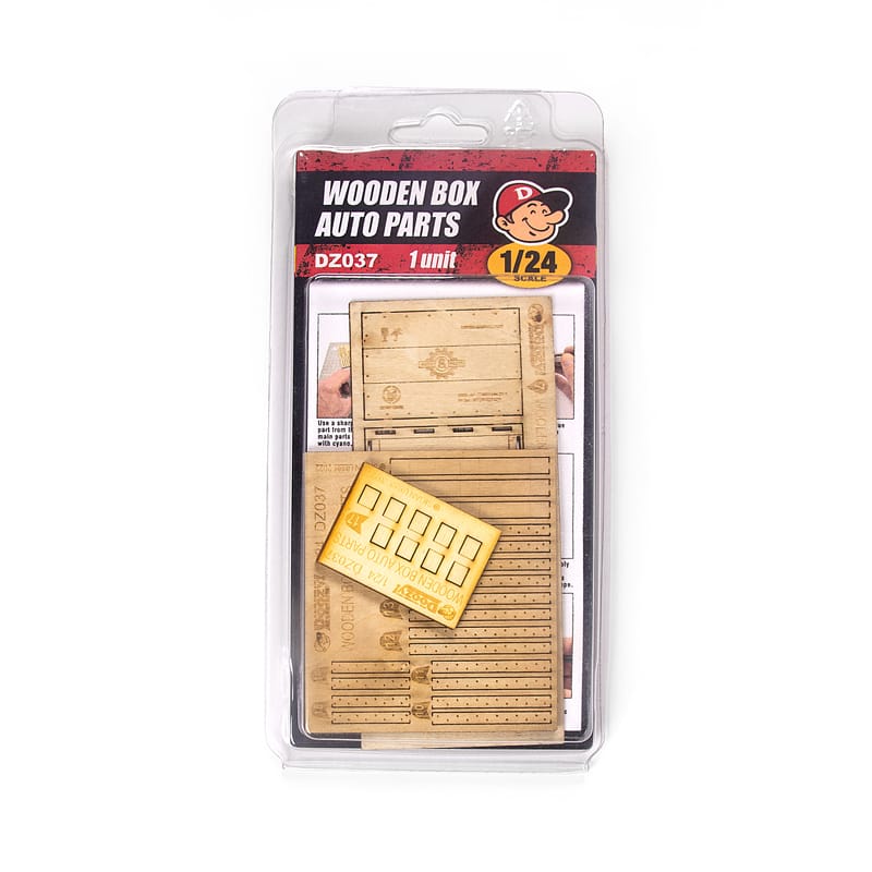 WarForge - LASER CUT WOODEN BOX AUTO PARTS 1:24 SCALE - Warhammer