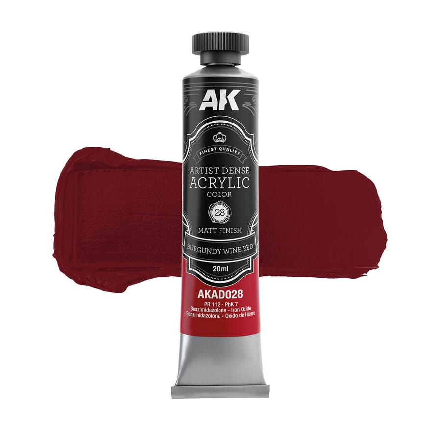 WarForge - BURGUNDY WINE RED – ARTISTIC DENSE ACRYLIC COLOR - Warhammer