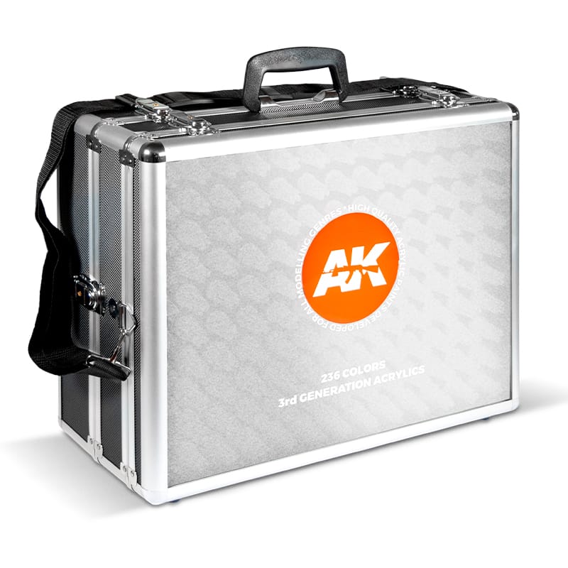 WarForge - AK BRIEFCASE WITH 233 3GEN-COLORS - Warhammer