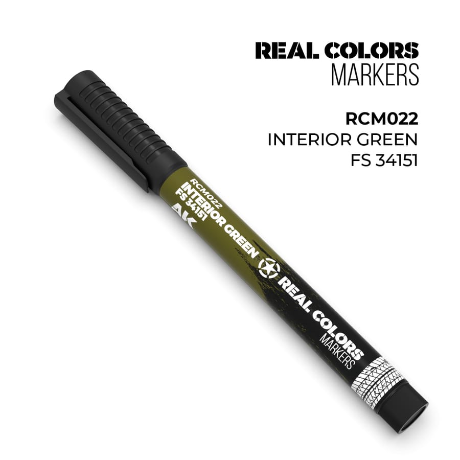 WarForge - INTERIOR GREEN FS 34151 – RC MARKER - Warhammer