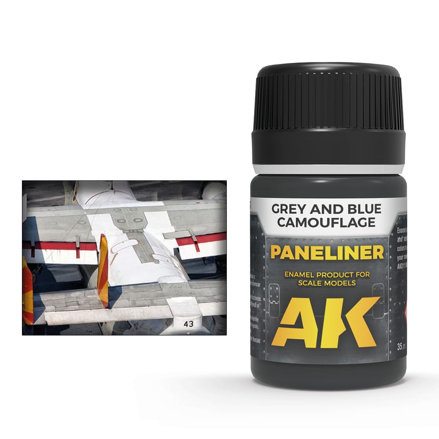 WarForge - PANELINER FOR GREY AND BLUE CAMOUFLAGE - Warhammer
