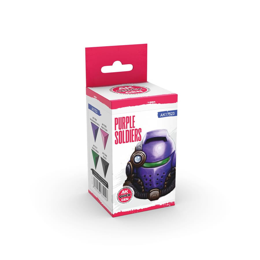 WarForge - PURPLE SOLDIERS – QUICK GEN SET - Warhammer