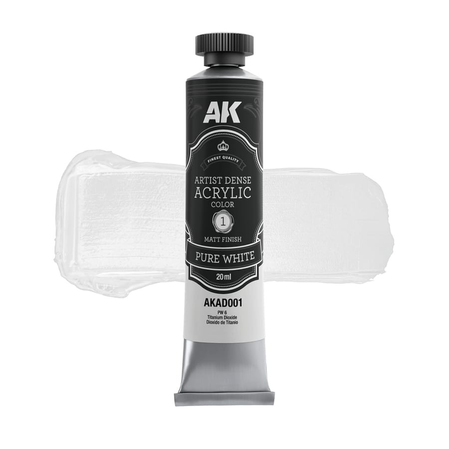 WarForge - PURE WHITE – ARTISTIC DENSE ACRYLIC COLOR - Warhammer
