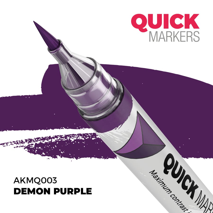 WarForge - DEMON PURPLE – QUICK MARKER - Warhammer
