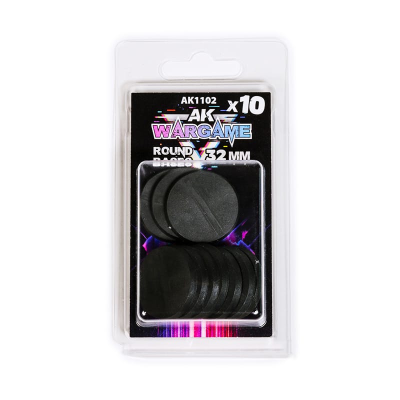 WarForge - ROUND BASE 32MM X10 UNITS - Warhammer