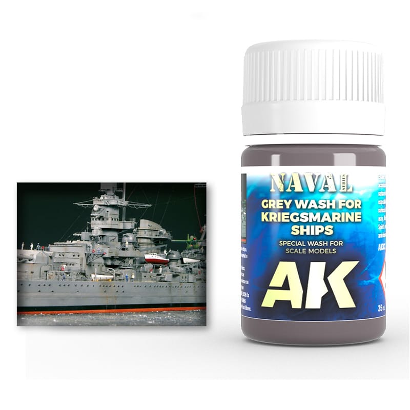 WarForge - grey wash for kriegsmarine ships - Warhammer