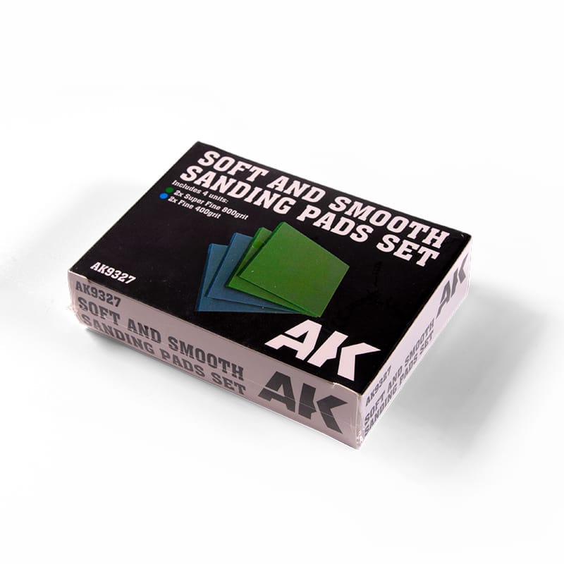 WarForge - SOFT SMOOTH SPONGE – SANDING SET 4 UNITS - Warhammer