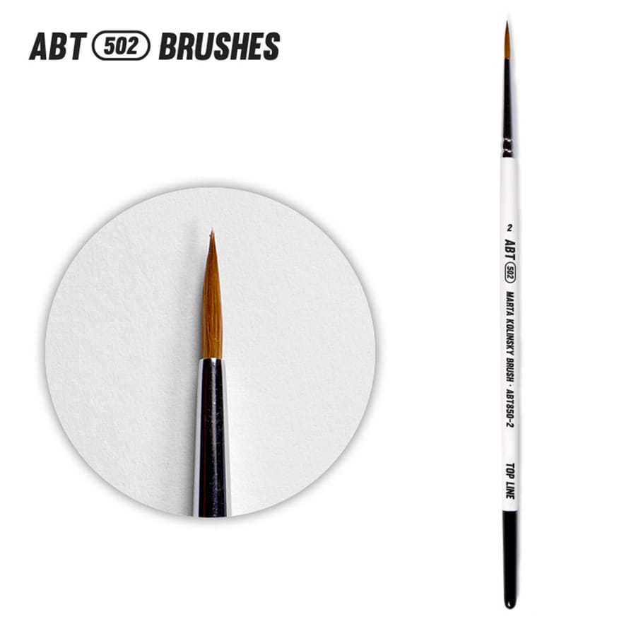 WarForge - TOP LINE Marta Kolinsky 2 Brush - Warhammer