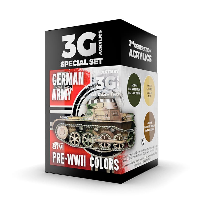 WarForge - GERMAN ARMY PRE-WWII COLORS - Warhammer