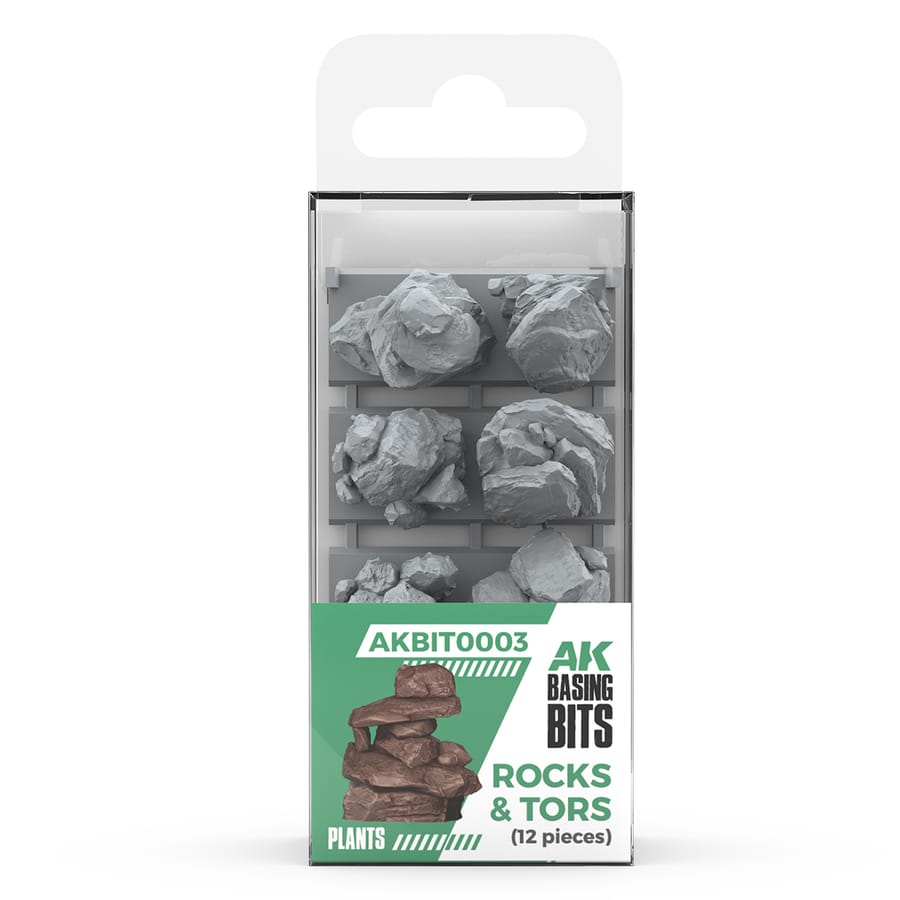 WarForge - ROCKS & TORS – AK BASING BITS - Warhammer