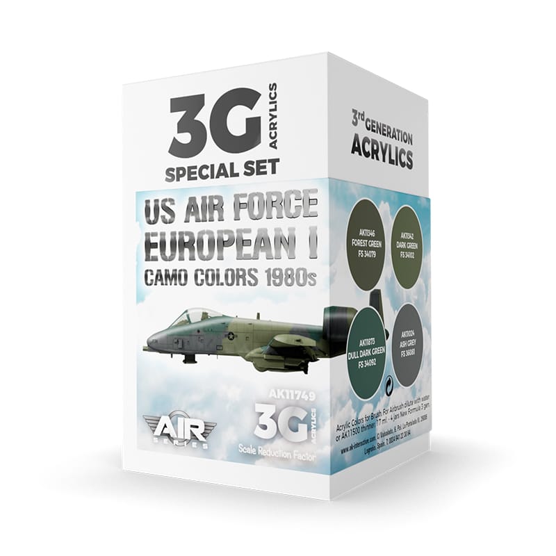 WarForge - US Air Force European I Camo Colors 1980s - Warhammer