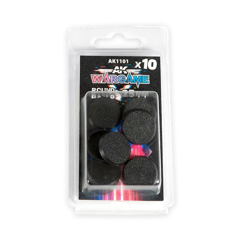 WarForge - ROUND BASE 25MM X10 UNITS - Warhammer