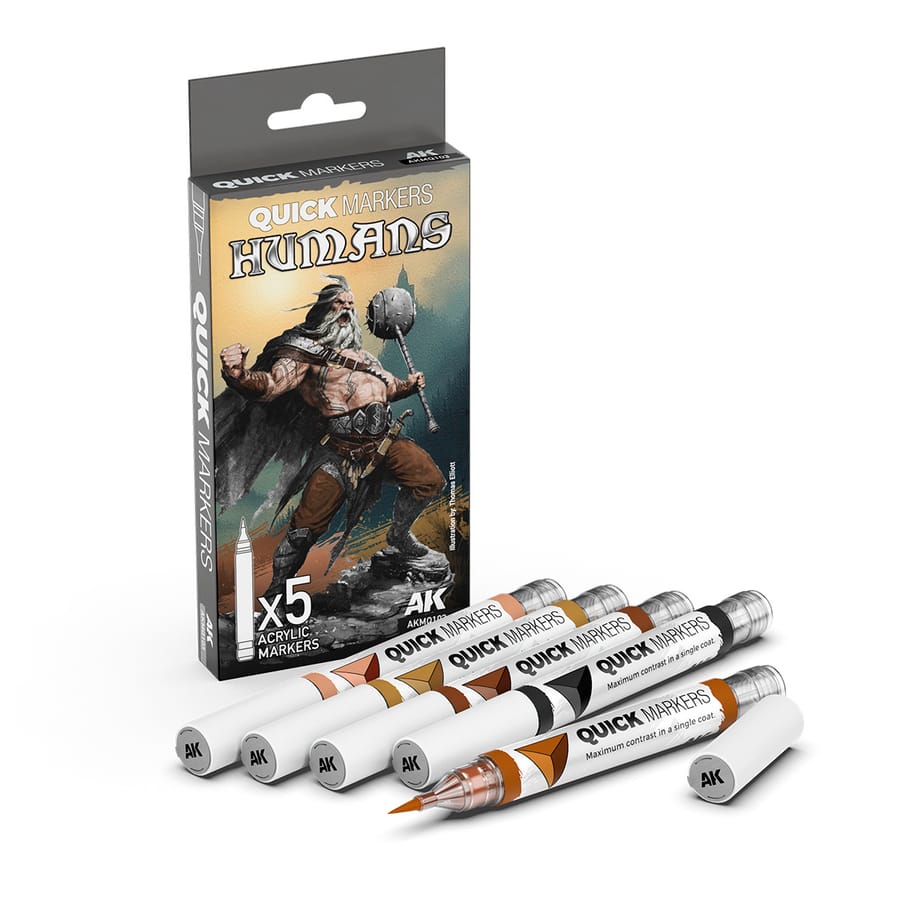 WarForge - HUMANS – QUICK MARKER SET - Warhammer