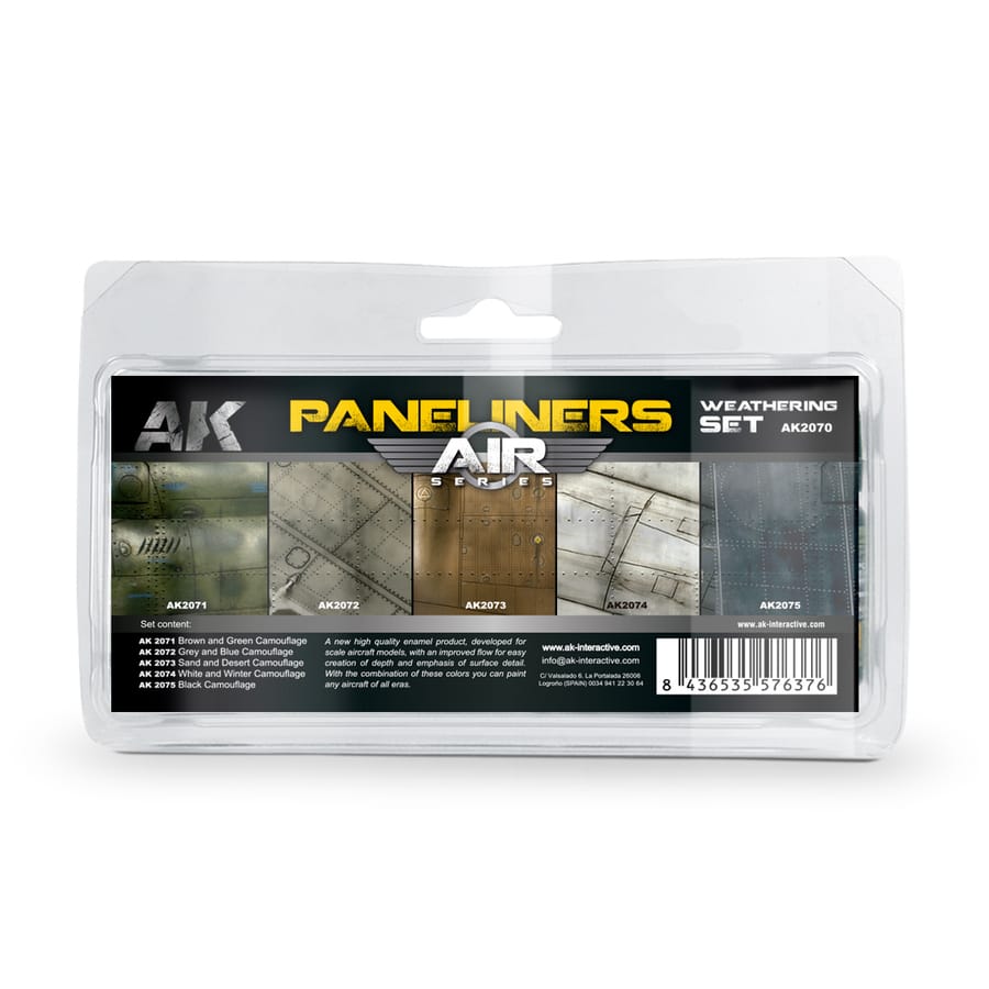 WarForge - AIR series paneliner weathering set combo - Warhammer