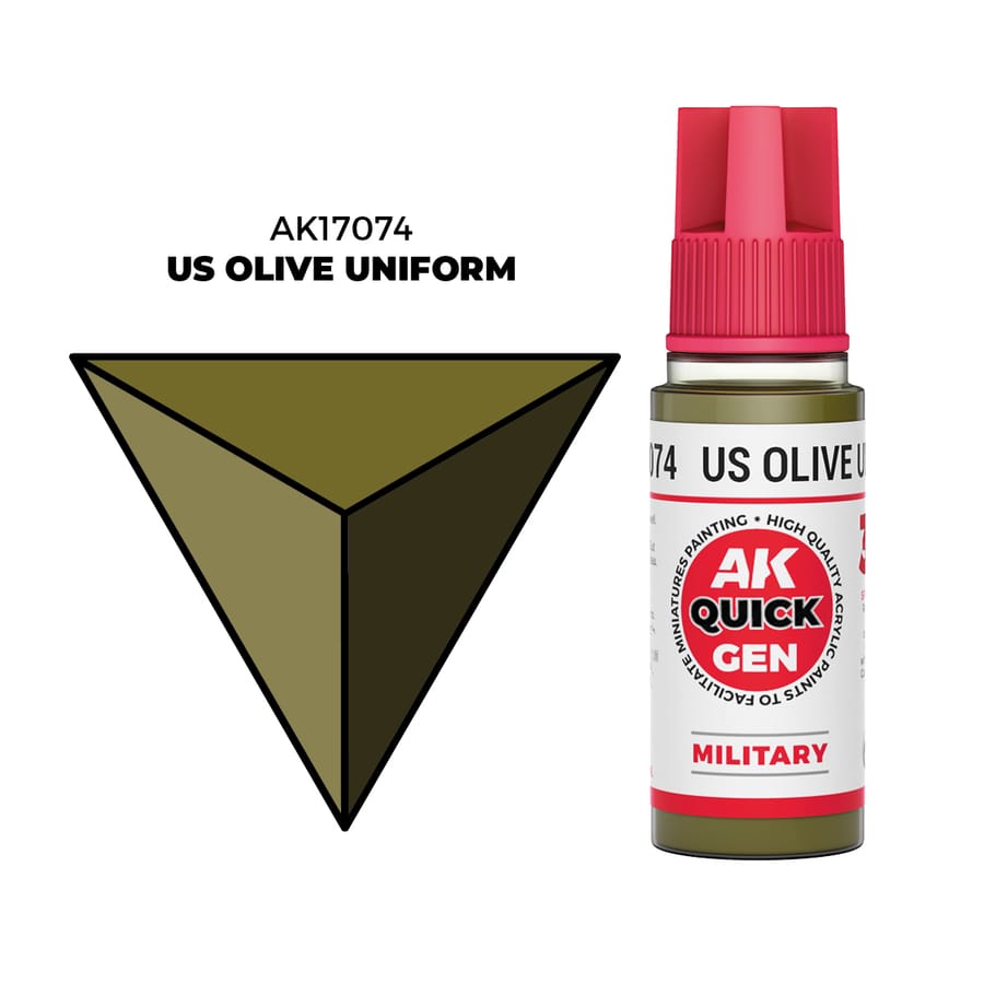 WarForge - US OLIVE UNIFORM – QUICK GEN COLOR - Warhammer