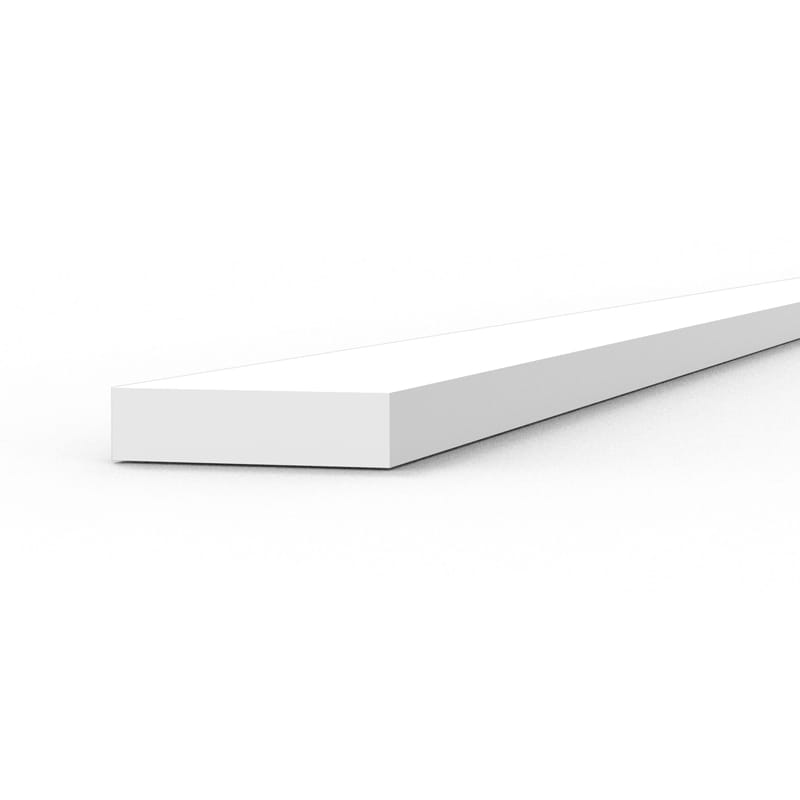 WarForge - Strips 0.75 x 3.00 x 350mm – STYRENE STRIP – (10 units) - Warhammer