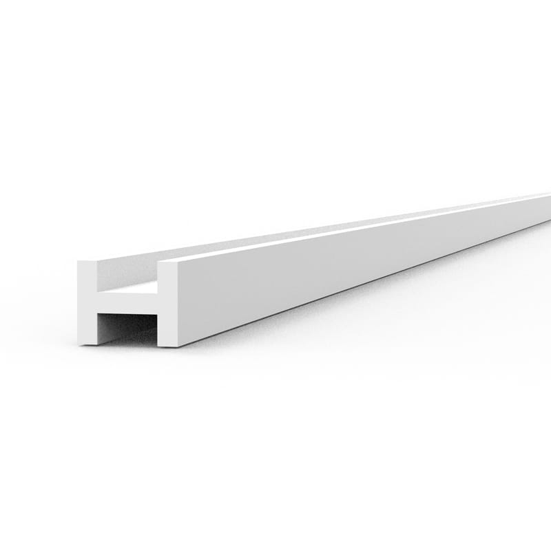 WarForge - BEAMS I SHAPE 1.50 x 1.20 x 350mm – STYRENE – (4 units) - Warhammer