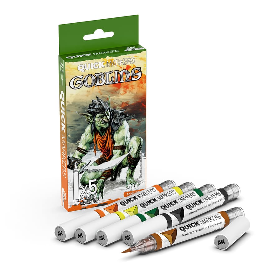 WarForge - GOBLINS – QUICK MARKER SET - Warhammer