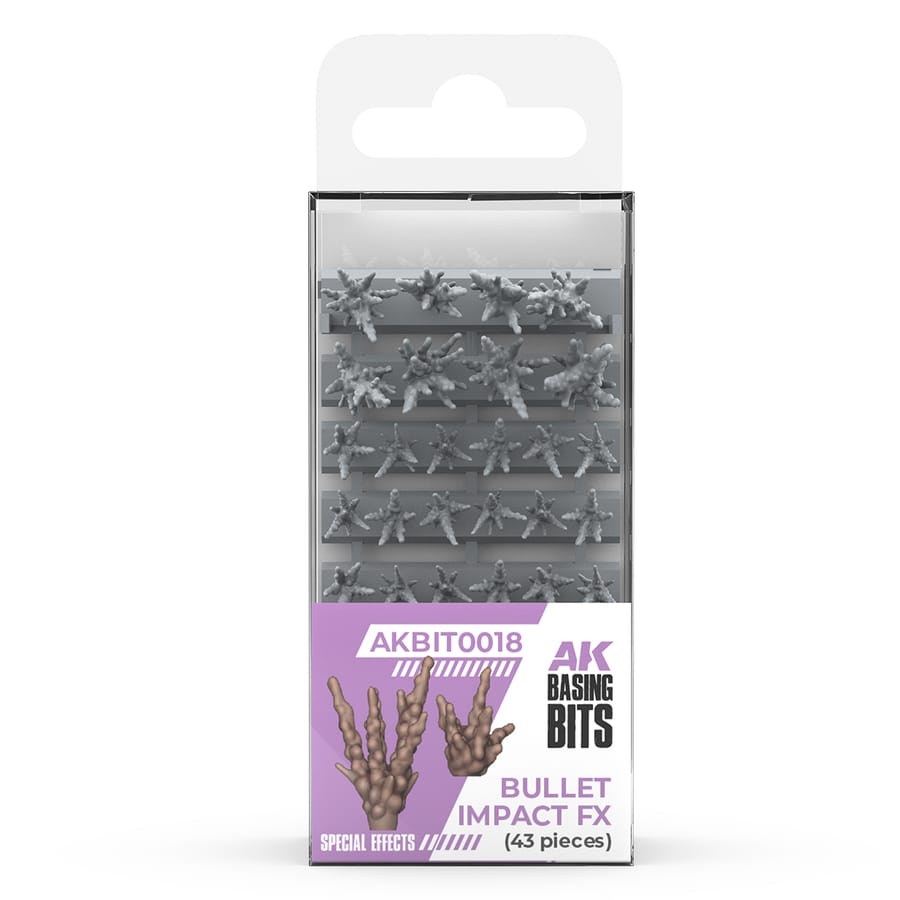 WarForge - BULLET IMPACT FX – AK BASING BITS - Warhammer