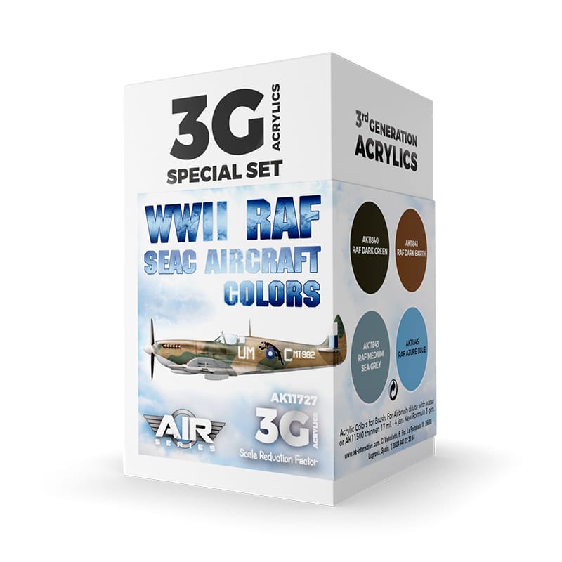 WarForge - WWII RAF SEAC Aircraft Colors - Warhammer