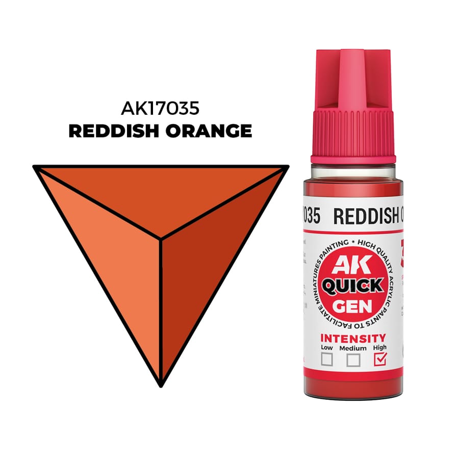 WarForge - REDDISH ORANGE – QUICK GEN COLOR - Warhammer