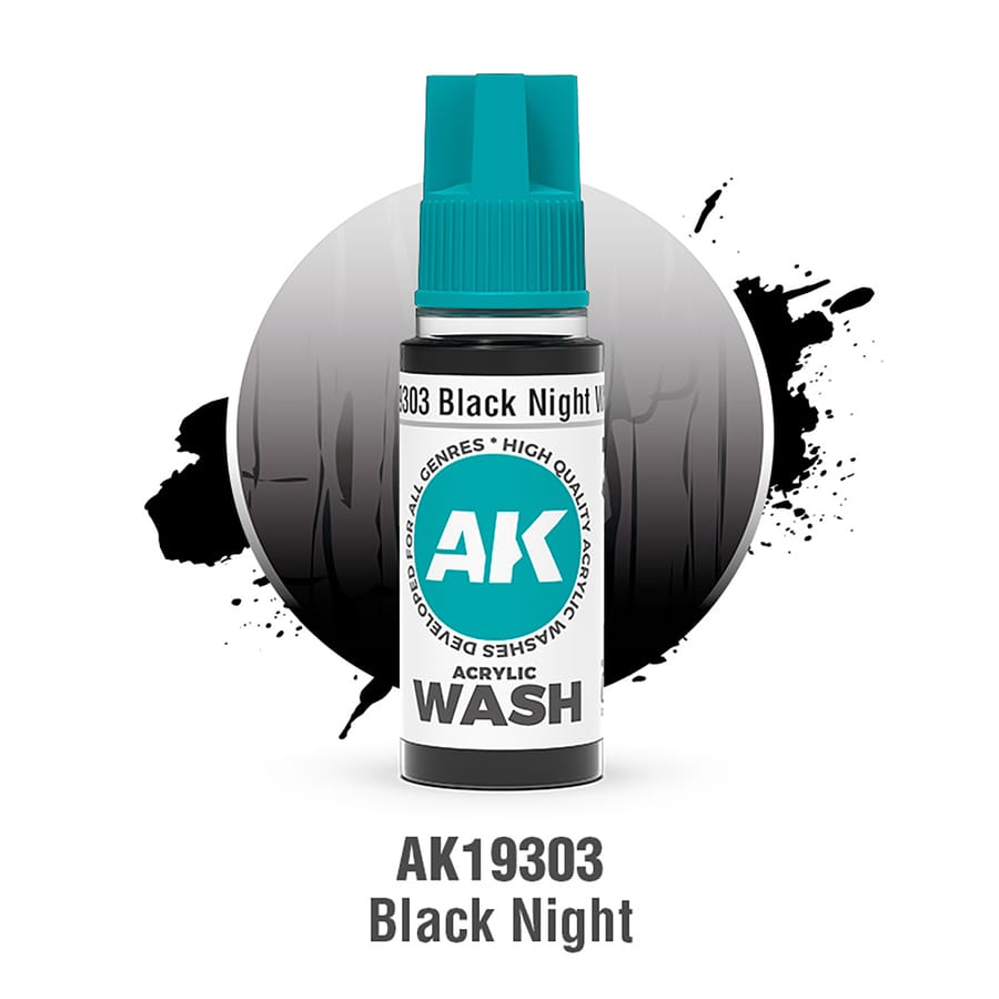 WarForge - BLACK NIGHT – ACRYLIC WASH - Warhammer