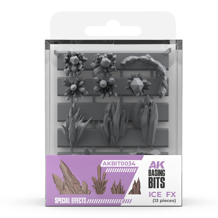 WarForge - ICE FX – AK BASING BITS - Warhammer
