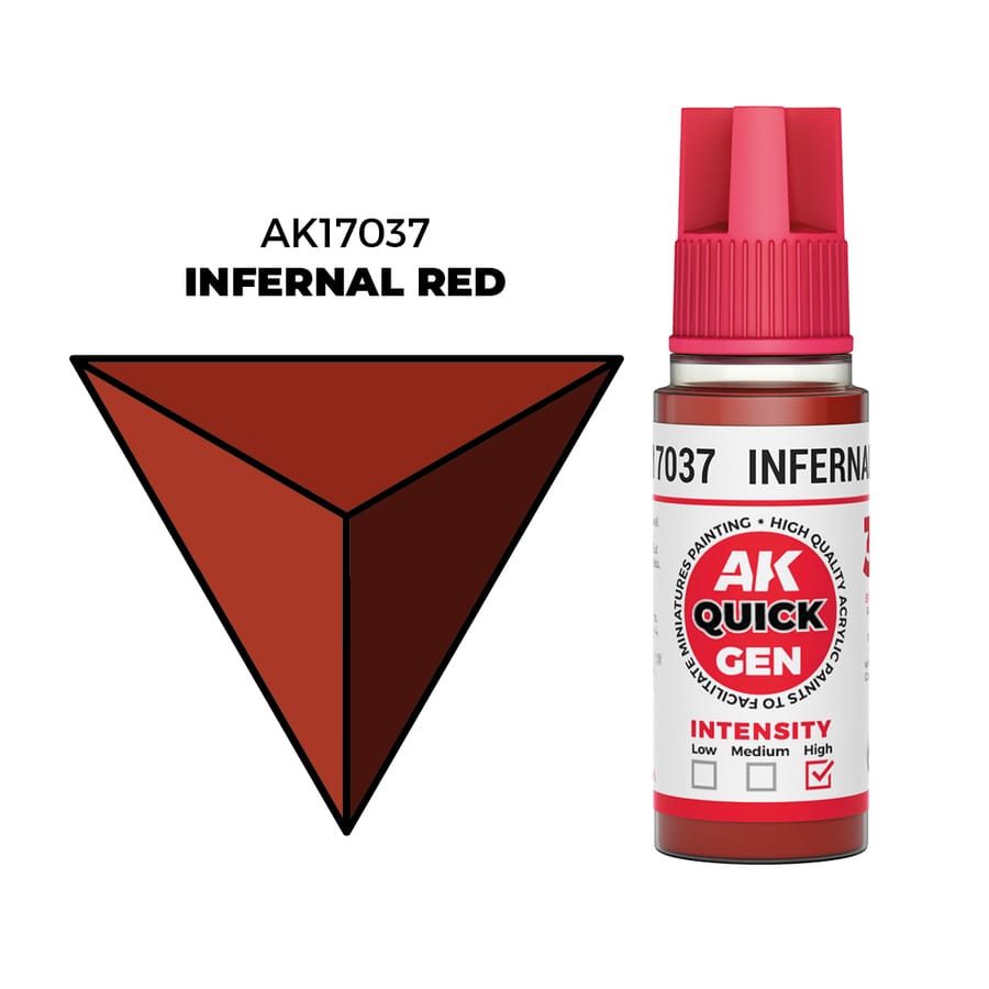 WarForge - INFERNAL RED – QUICK GEN COLOR - Warhammer