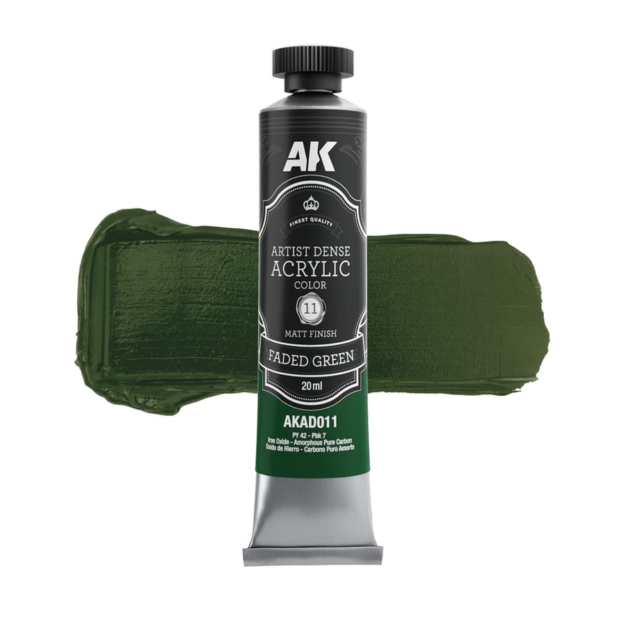 WarForge - FADED GREEN – ARTISTIC DENSE ACRYLIC COLOR - Warhammer