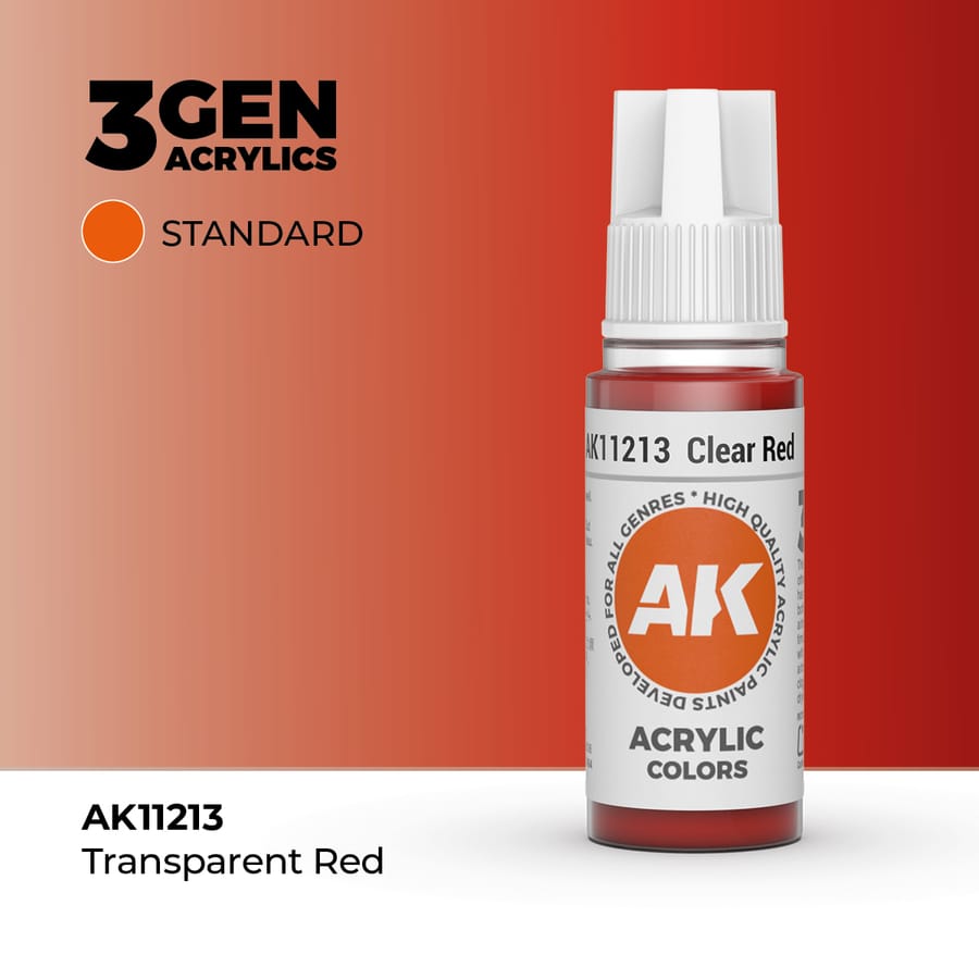 WarForge - CLEAR RED – STANDARD - Warhammer
