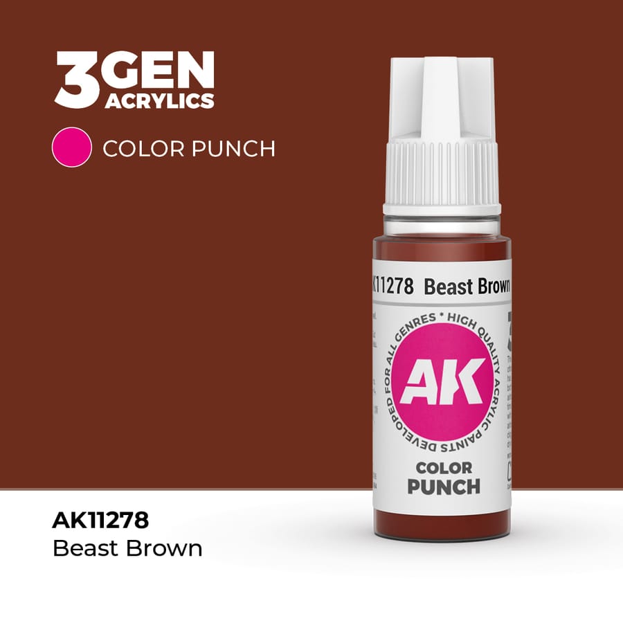 WarForge - BEAST BROWN – COLOR PUNCH - Warhammer