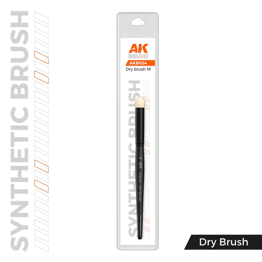 WarForge - AK SYNTHETIC DRY BRUSH – M - Warhammer