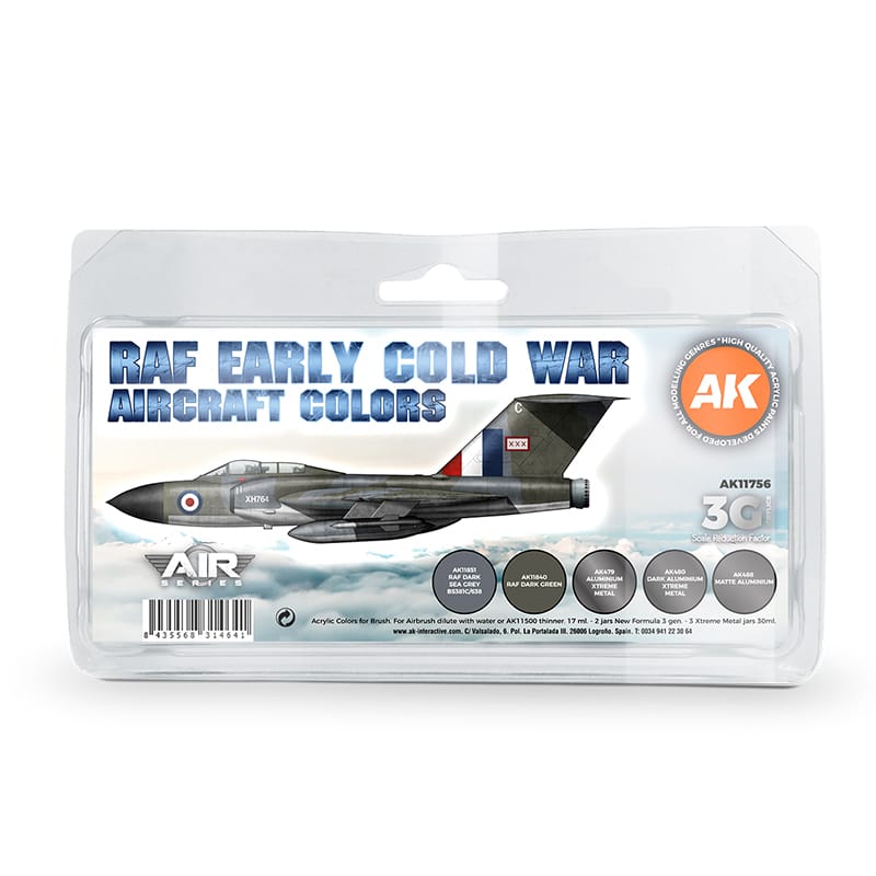 WarForge - Early Cold War RAF Aircraft Colors - Warhammer
