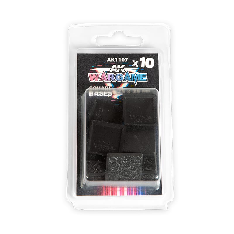 WarForge - SQUARE BASE 25X25MM X10 UNITS - Warhammer