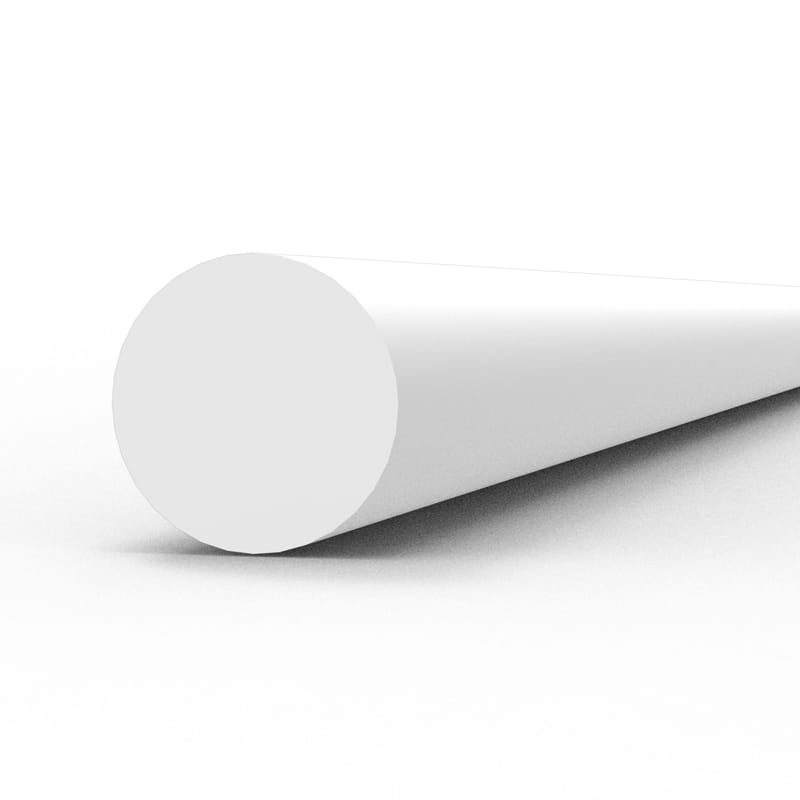 WarForge - Rod 3.00 diameter x 350mm – STYRENE ROD – (4 units) - Warhammer
