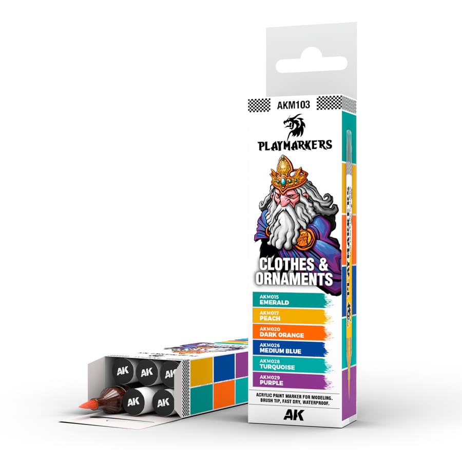 WarForge - CLOTHES & ORNAMENTS – PLAYMARKER SET - Warhammer