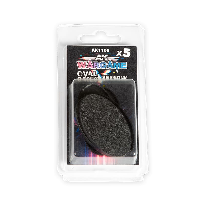 WarForge - OVAL BASE 35X60MM X5 UNITS - Warhammer
