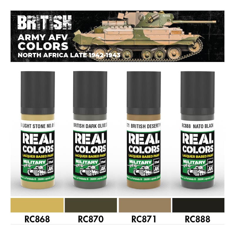 WarForge - British Army AFV Colors. North Africa late 1942-1943 - Warhammer