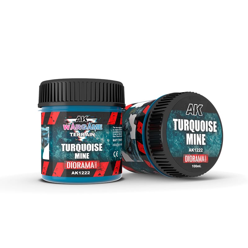WarForge - TURQUOISE MINE – WARGAME TERRAINS – 100ML - Warhammer