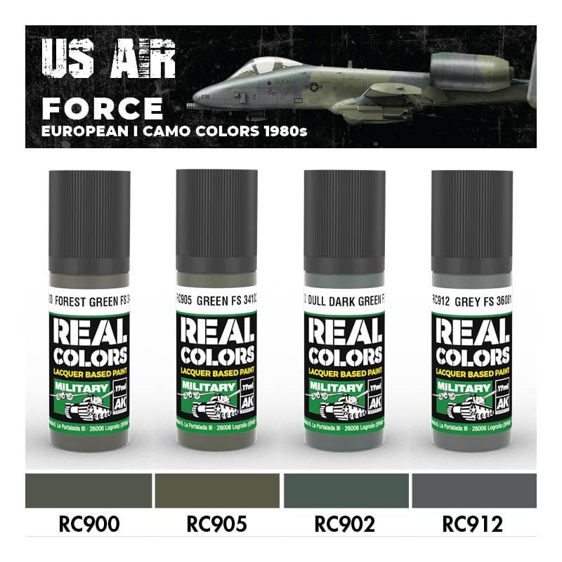 WarForge - US Air Force European I Camo Colors 1980s - Warhammer