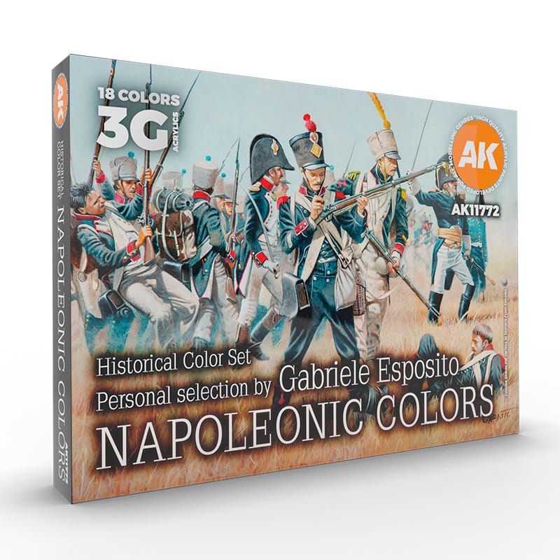 WarForge - SIGNATURE SET – HISTORICAL COLOR SET – NAPOLEONIC COLORS BY GABRIELE ESPOSITO - Warhammer