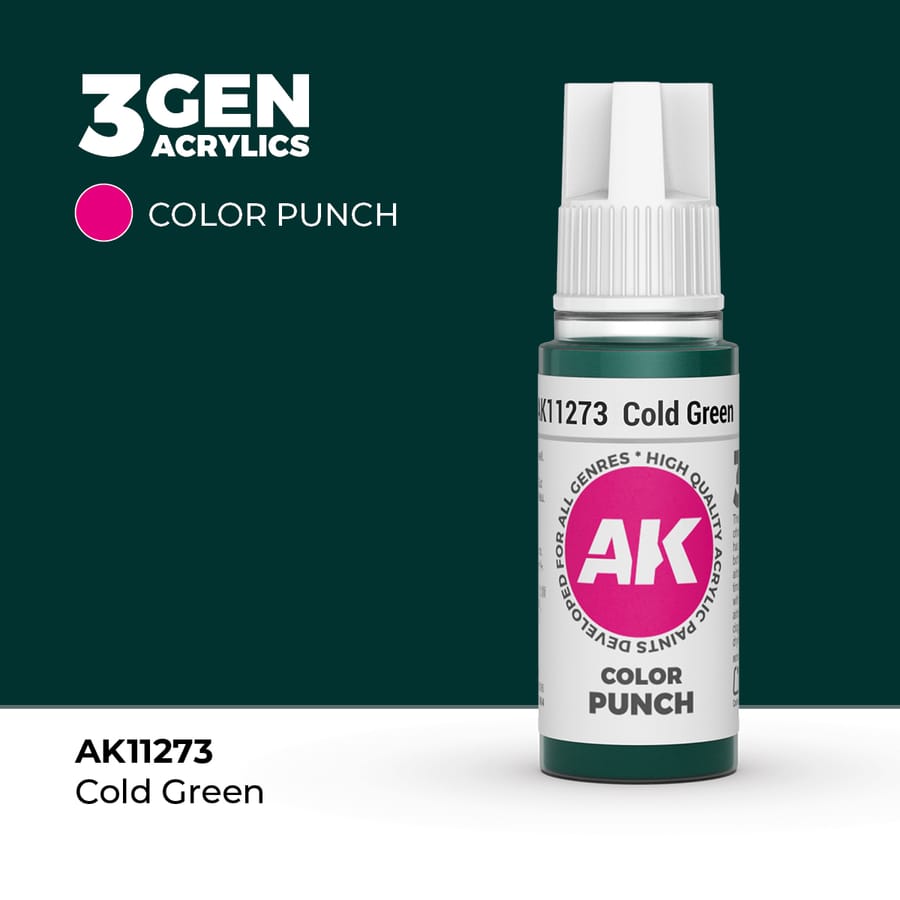 WarForge - COLD GREEN – COLOR PUNCH - Warhammer