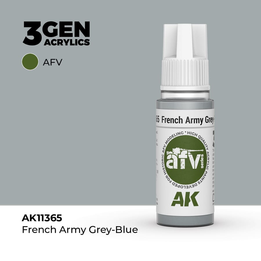 WarForge - FRENCH ARMY GREY-BLUE – AFV - Warhammer